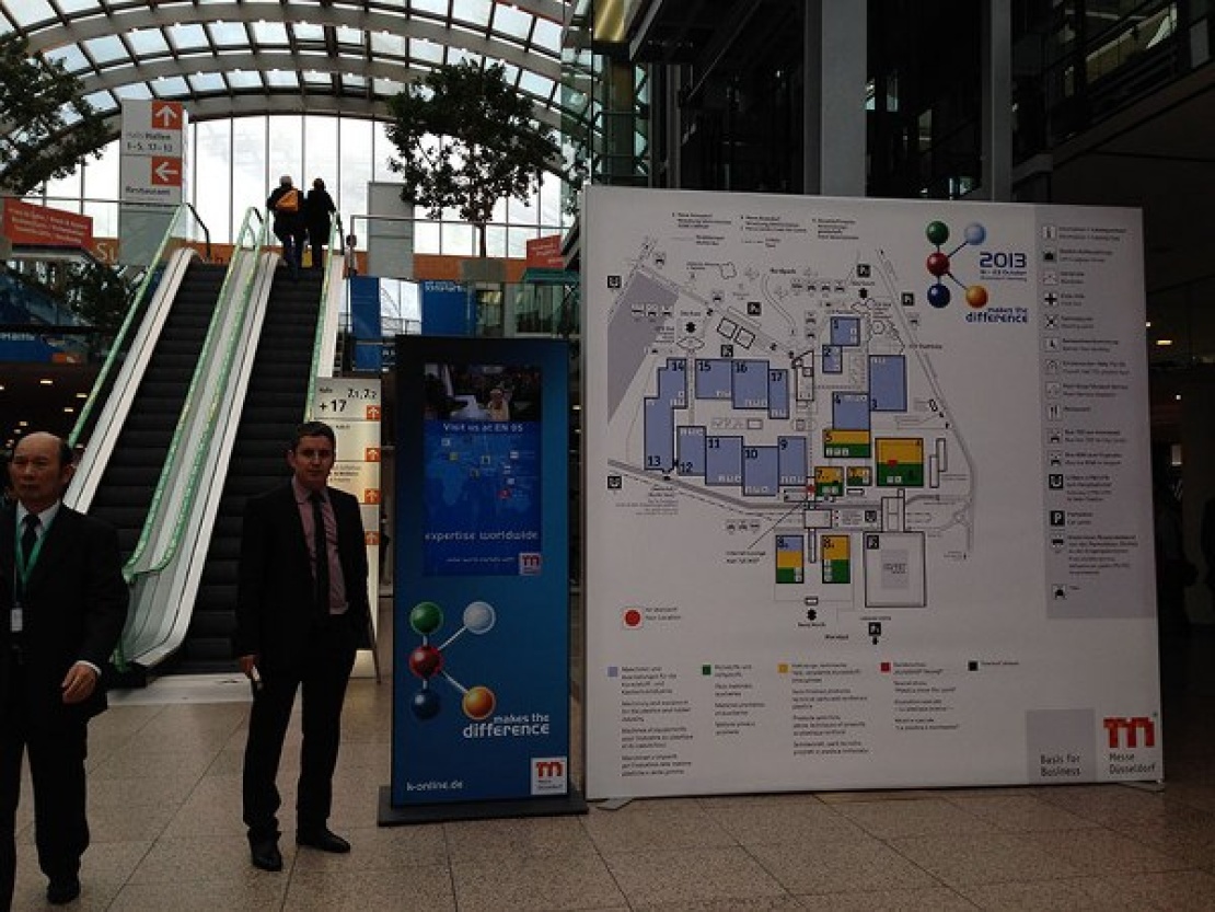 K 2013 INTERNATIONAL TRADE FAIR FOR PLASTICS &amp; RUBBER - DUSSELDORF, OCT 16 - 23, 2013